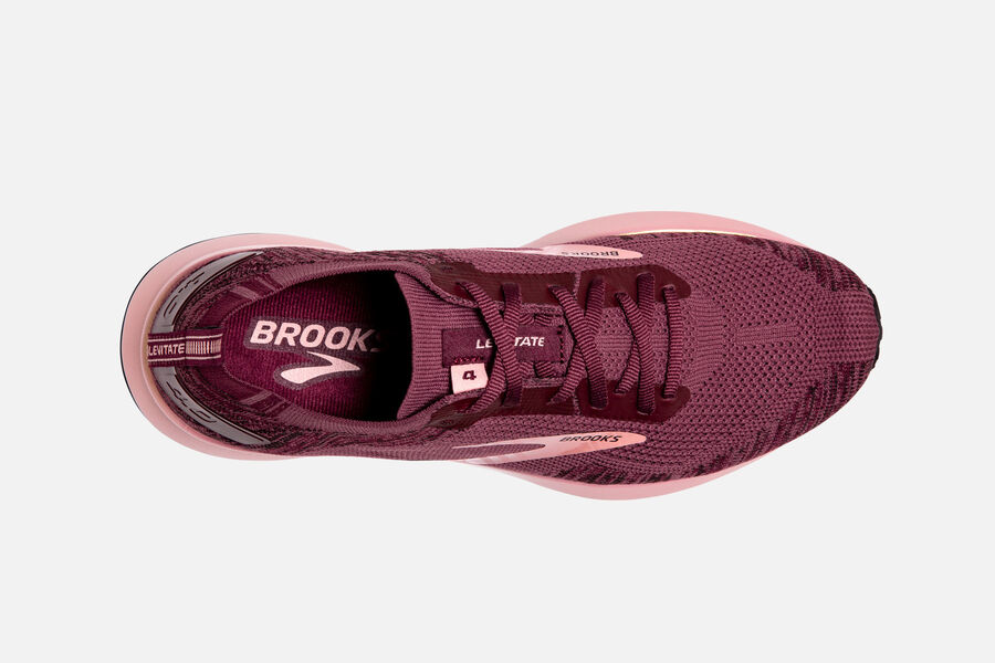 Brooks Israel Levitate 4 Road Running Shoes Womens - Pink - GUO-875962